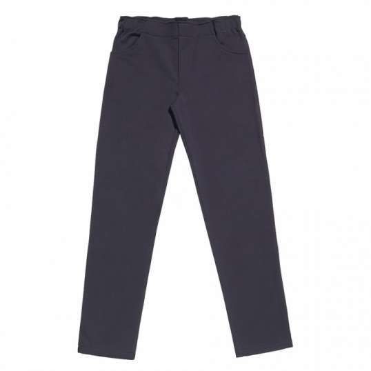 Pantalone in Felpa Bimbo due tasche con bottone e zip